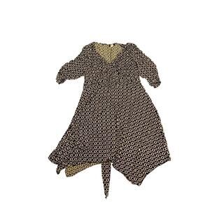 Studio 1940 Womens Dress Sz 18/20 Geometric Black White Dress